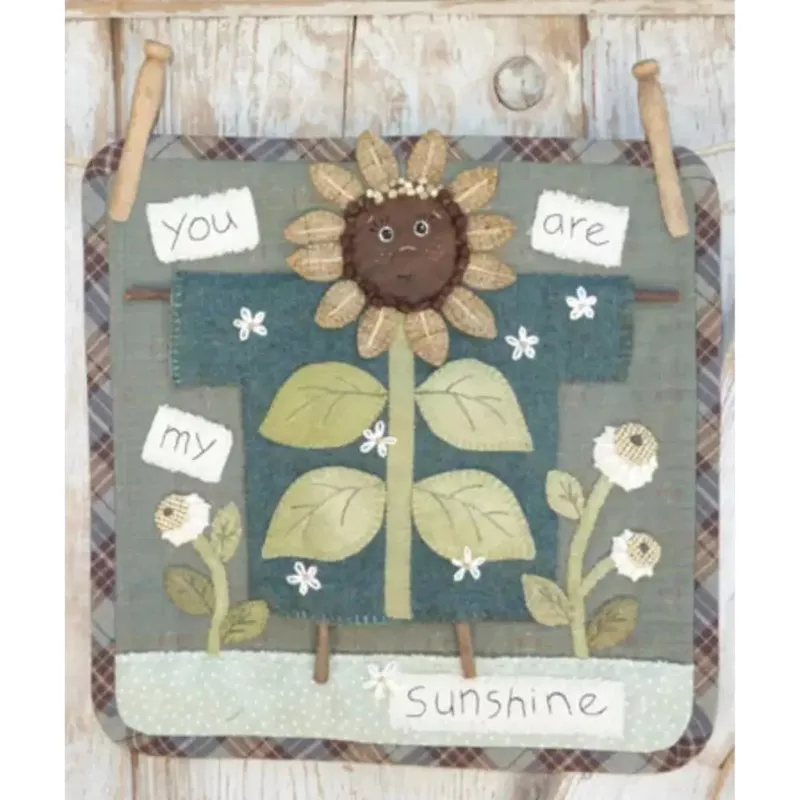 #392 Clothesline Sunflower