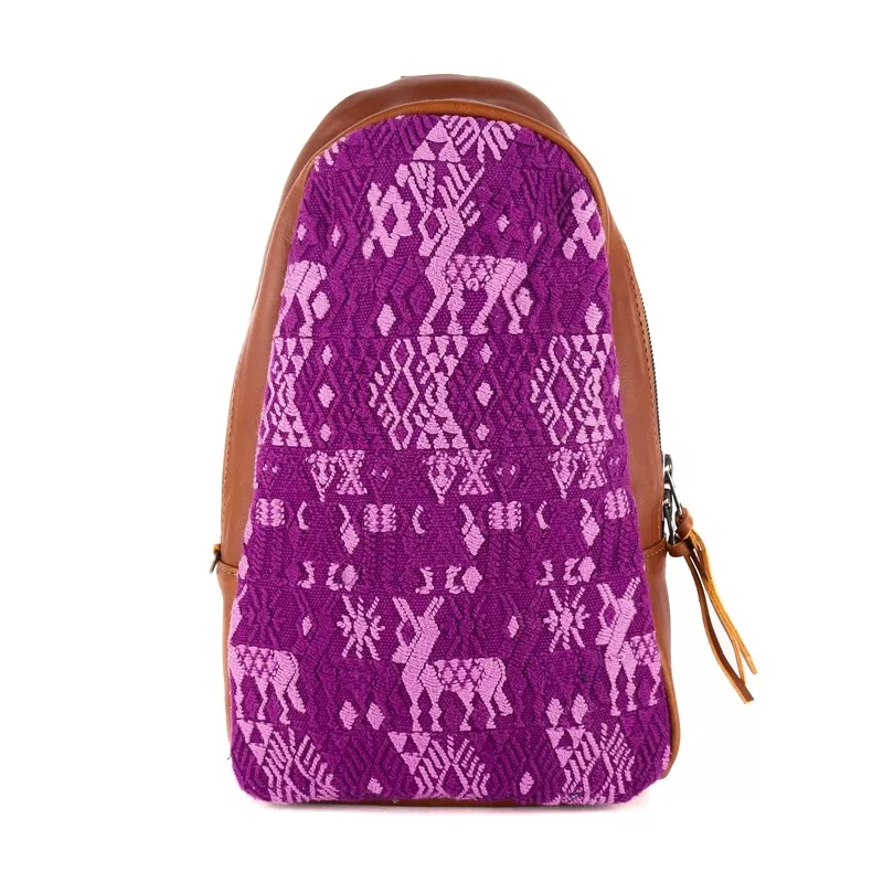 **CLOSEOUT** CROSSBODY SLING 2.0 – OOAK – CAFE – NO. 12238 Cafe
