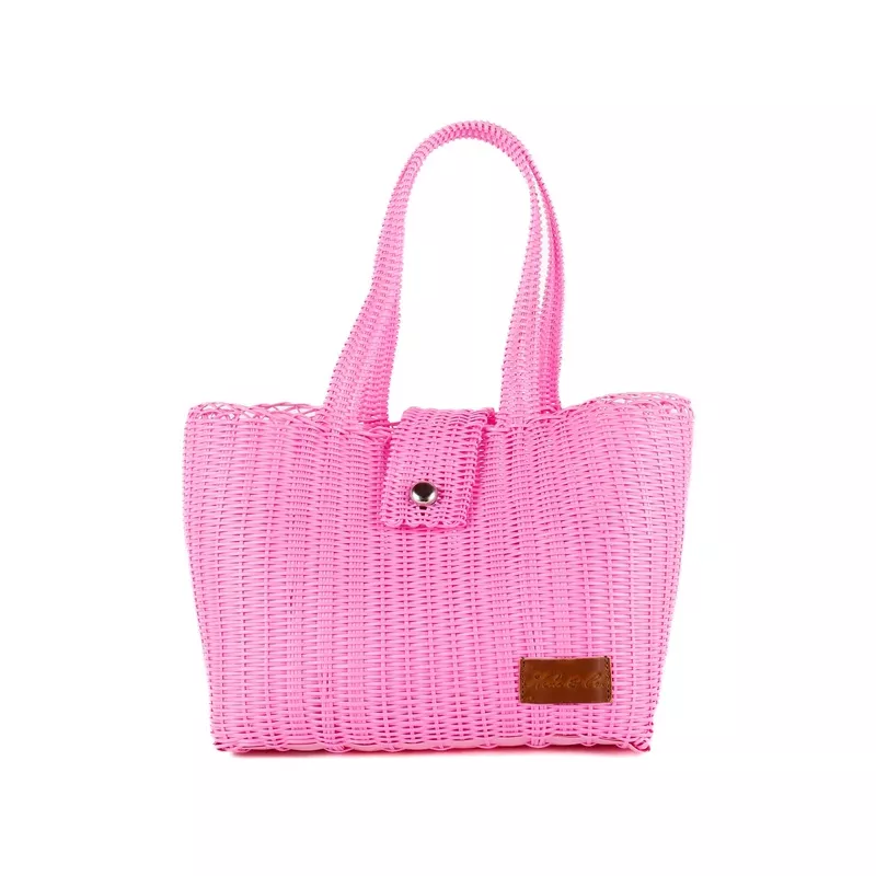 **CLOSEOUT** WOVEN UPCYCLED TOTE – MEDIUM – NO. 16100