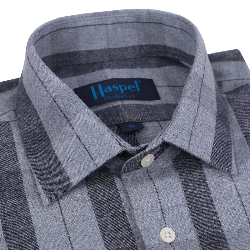 *** FINAL SALE *** Girod Navy Brushed Plaid