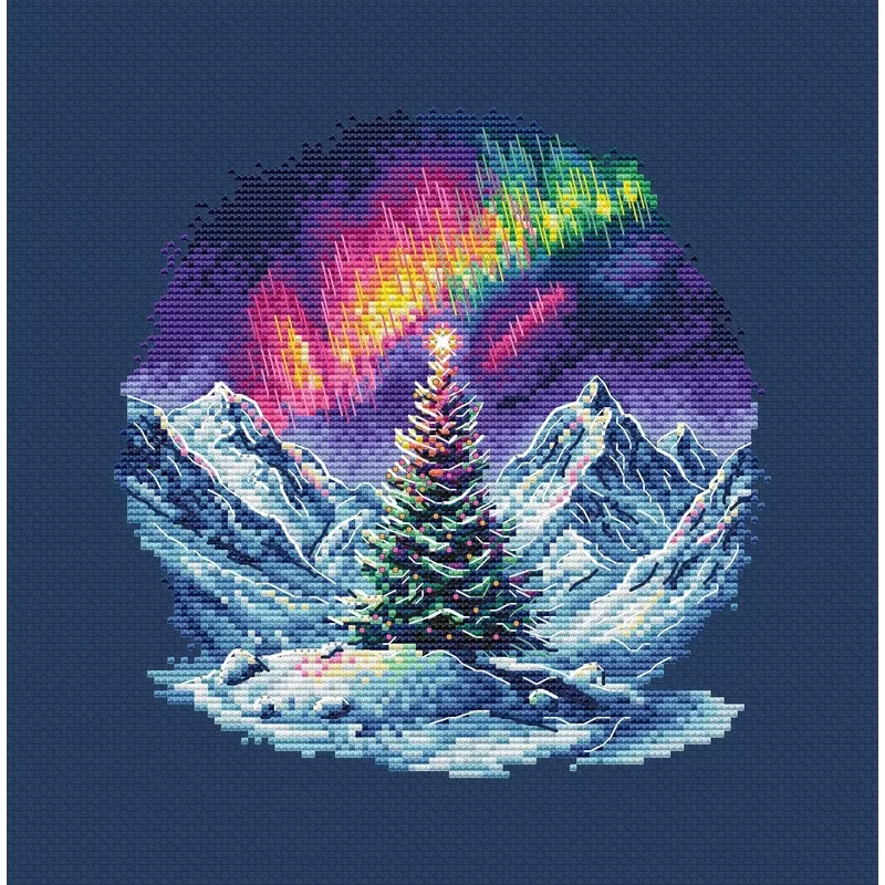 Necklace of Northern Sky – PDF Cross Stitch Pattern
