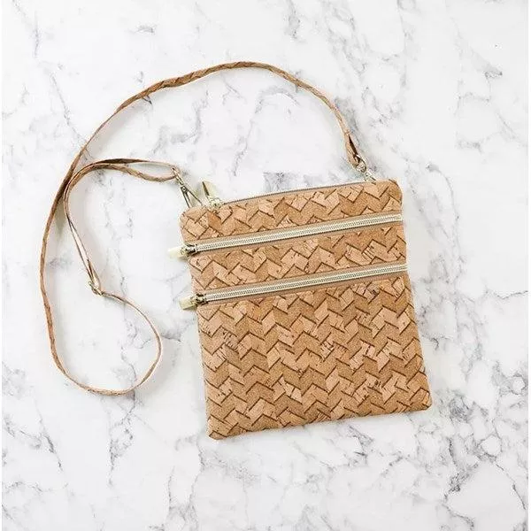 Zippy Crossbody Bag Chevron Kit