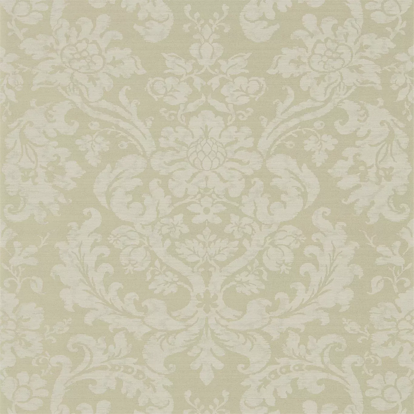 ZOFFANY Tours Wallpaper Damasks AntelopeGravure - Wide Width Printed Wallpaper - ZPAL312706
