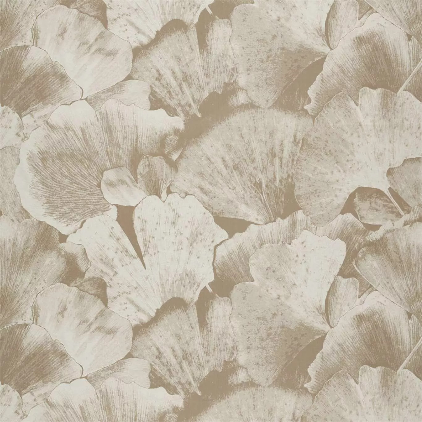 ZOFFANY Wyndham Fabric Leaves , Trees White Opal - ZTOT332897
