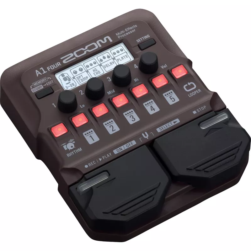 Zoom A1 FOUR Acoustic Multi-Effects Pedal